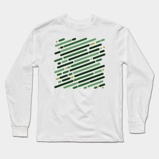 Diagonal lines in Camo for the hero in your life Long Sleeve T-Shirt